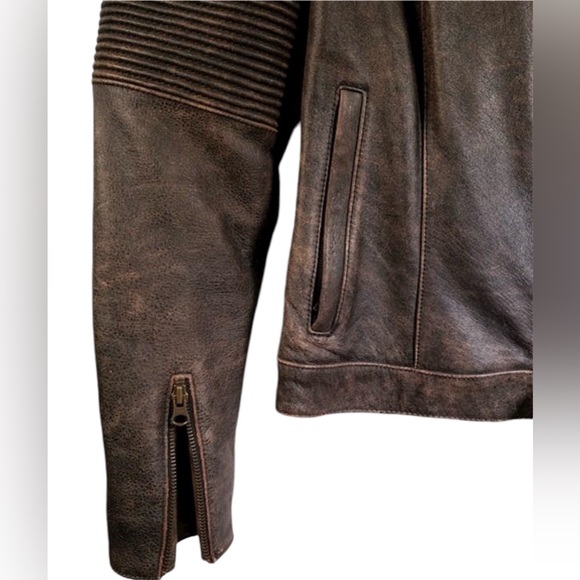 Alpinestars Stella Women’s Structured Zip Leather Motorcycle Jacket Size Small - Picture 3 of 4